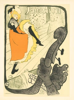 "Jane Avril" lithograph poster