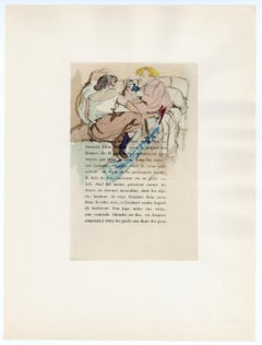 "La fille Élisa" lithograph
