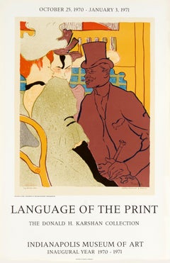 L'anglais au Moulin Rouge (after) Henri de Toulouse-Lautrec, 1970