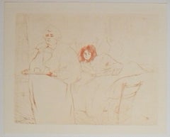 "Le dejeuner du matin" lithograph