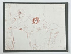 "Le dejeuner du matin" lithograph