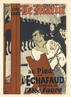 "Le Matin" lithograph poster