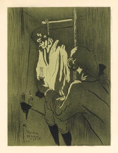 "Le Pendu" lithograph poster