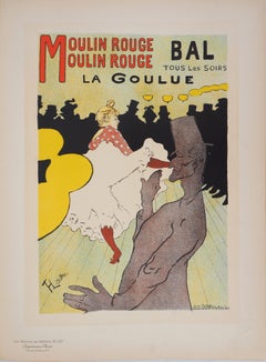 Moulin Rouge : La Goulue - Lithograph (Les Maîtres de l'Affiche), 1897