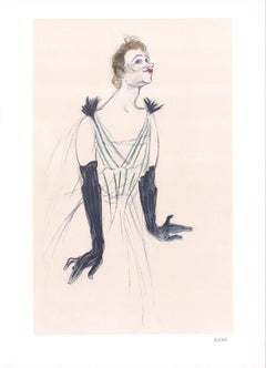 Portrait d'Yvette Guilbert