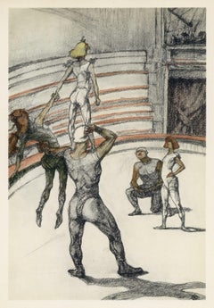 "Travail de tapis" lithograph