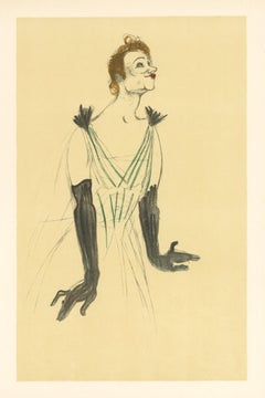 "Yvette Guilbert" lithograph poster