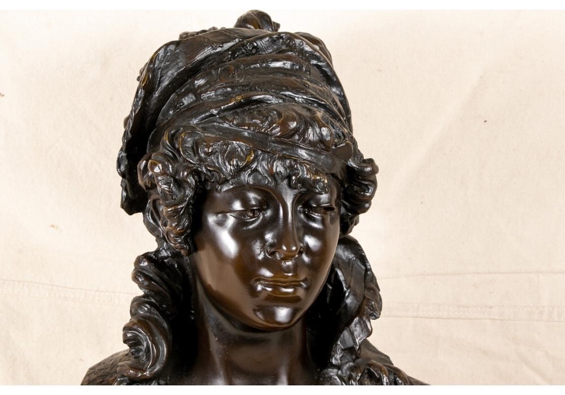 A well cast bronze with a very deep patina. After Henry Weisse (German, 19th century), bronze sculpture, 