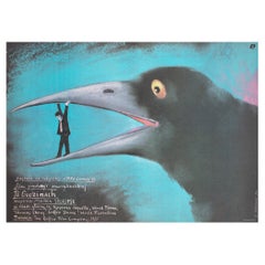After Hours Original Polish Film Movie Poster, 1987, Andrzej Pagowski