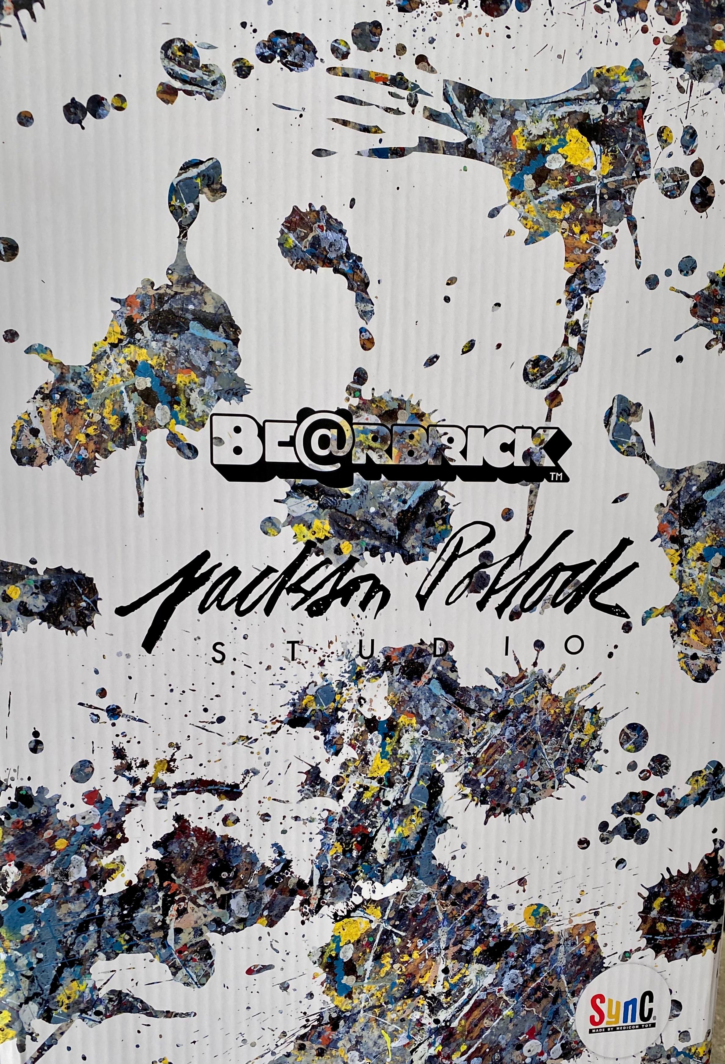 Jackson Pollock Bearbrick 1000% figure (Jackson Pollock BE@RBRICK) - Pop Art Print by (after) Jackson Pollock 