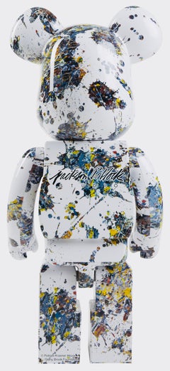 Jackson Pollock Bearbrick 400% Companion (Jackson Pollock BE@RBRICK)