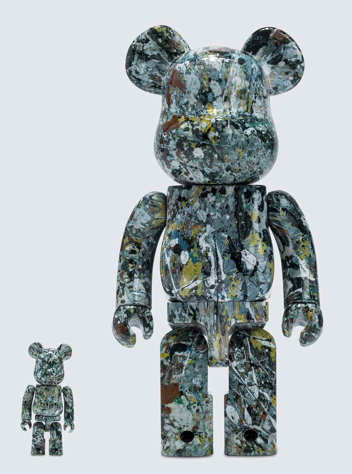 Jackson Pollock Bearbrick 400% Companion (Jackson Pollock BE@RBRICK) - Sculpture by (after) Jackson Pollock 
