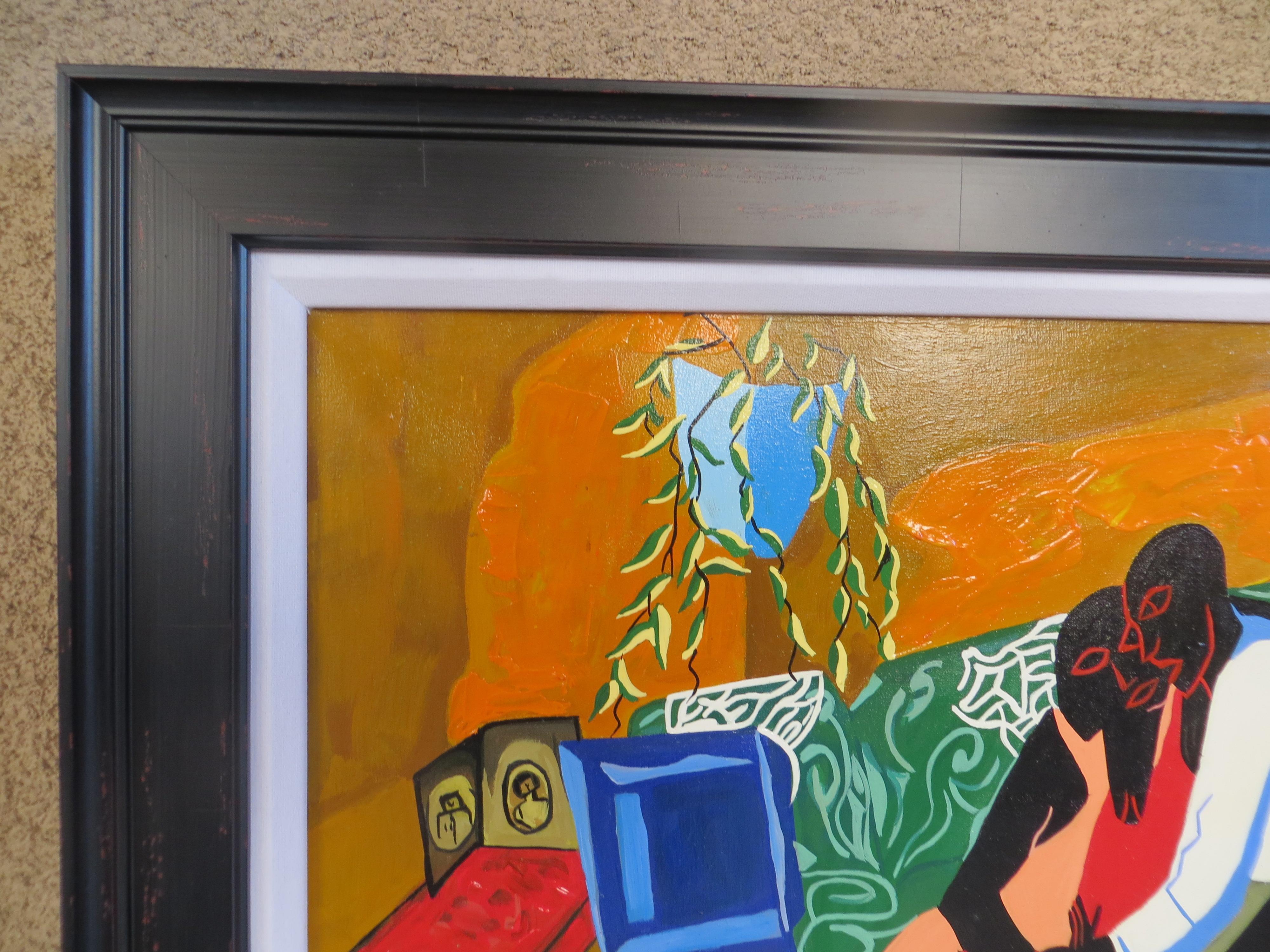 La scena degli innamorati After Jacob Lawrence 2