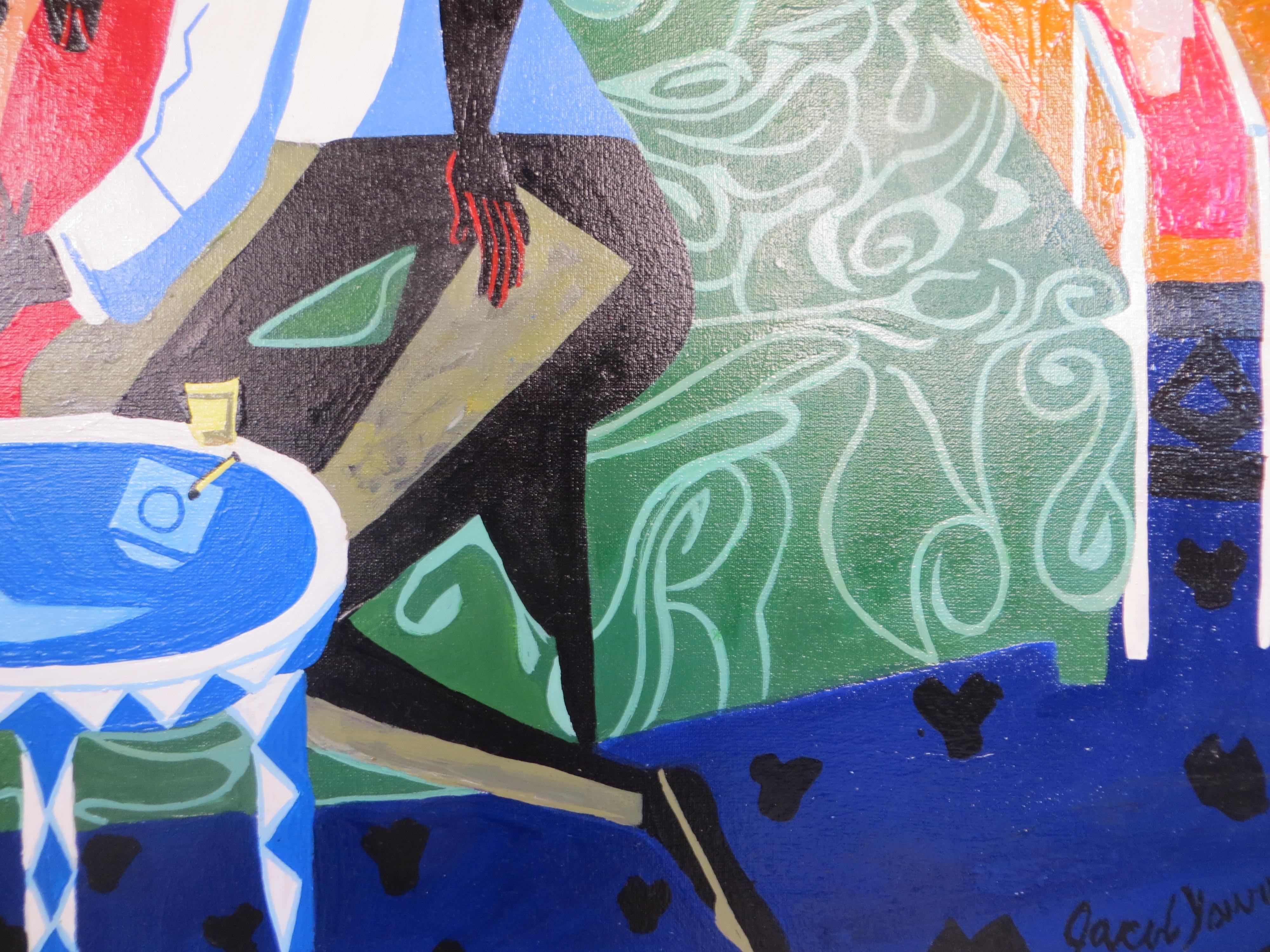 La scena degli innamorati After Jacob Lawrence 3