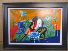 La scena degli innamorati After Jacob Lawrence