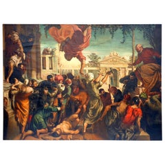 After Jacopo Tintoretto, Miracle of the Slave, 1840s