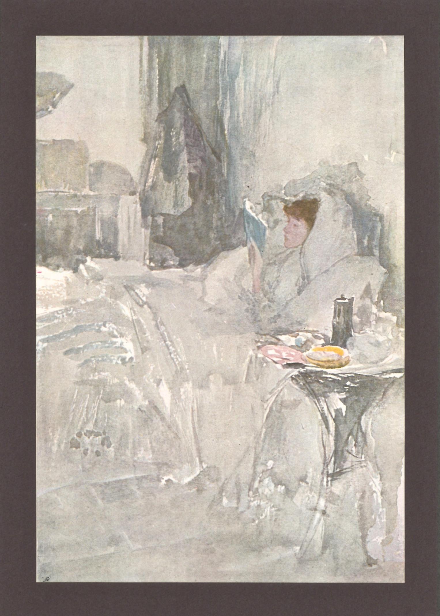 "The Convalescent" printed in 1905 - Print by (after) James Abbott McNeill Whistler