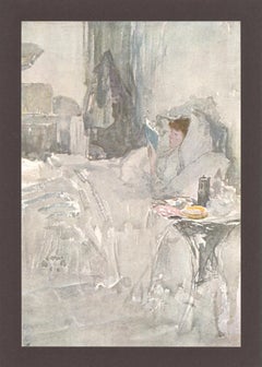 Antique "The Convalescent" printed in 1905