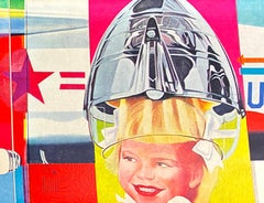 James Rosenquist F-111 announcement (1960s pop art)