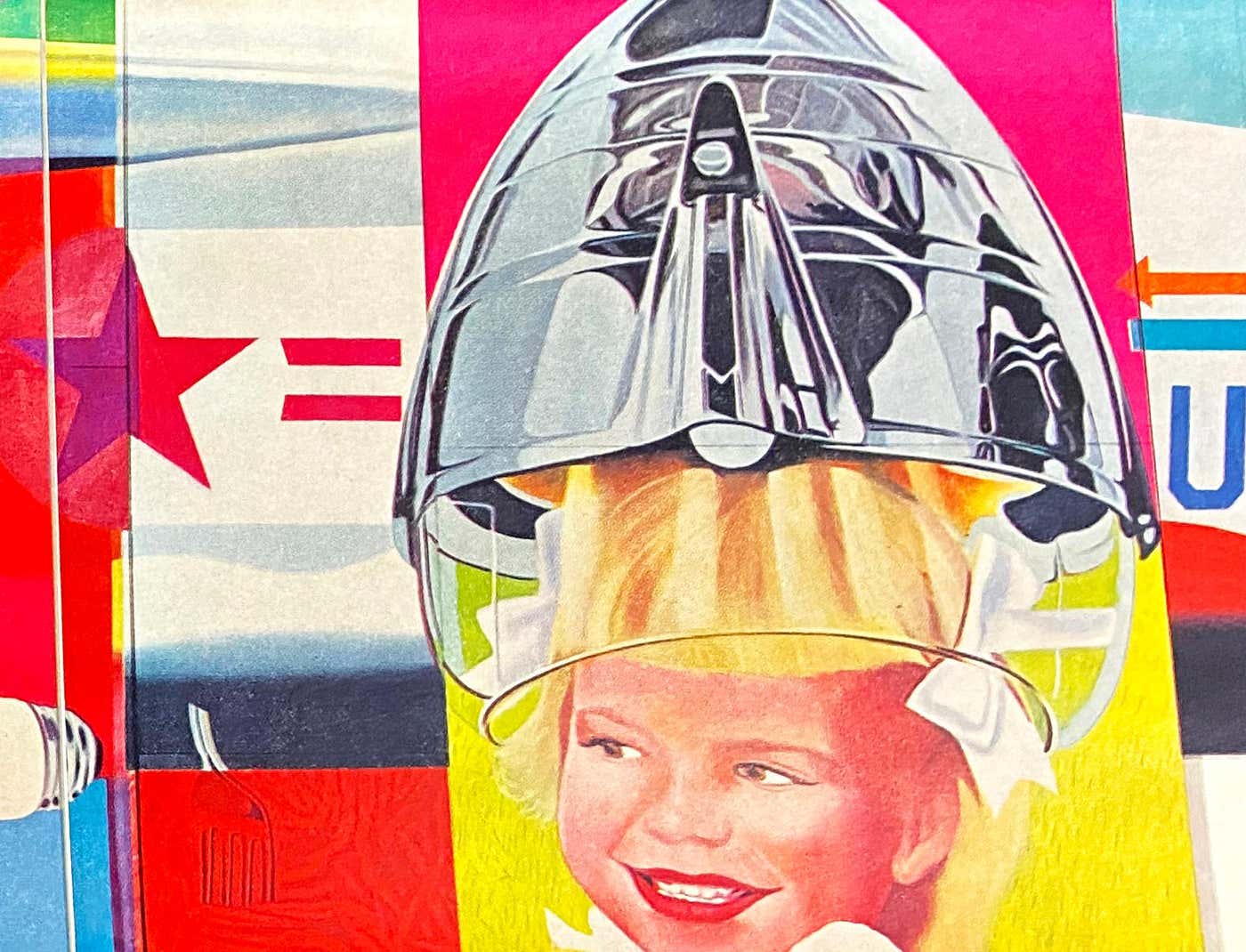 (after) James Rosenquist - 1960s James Rosenquist F-111 announcement ...