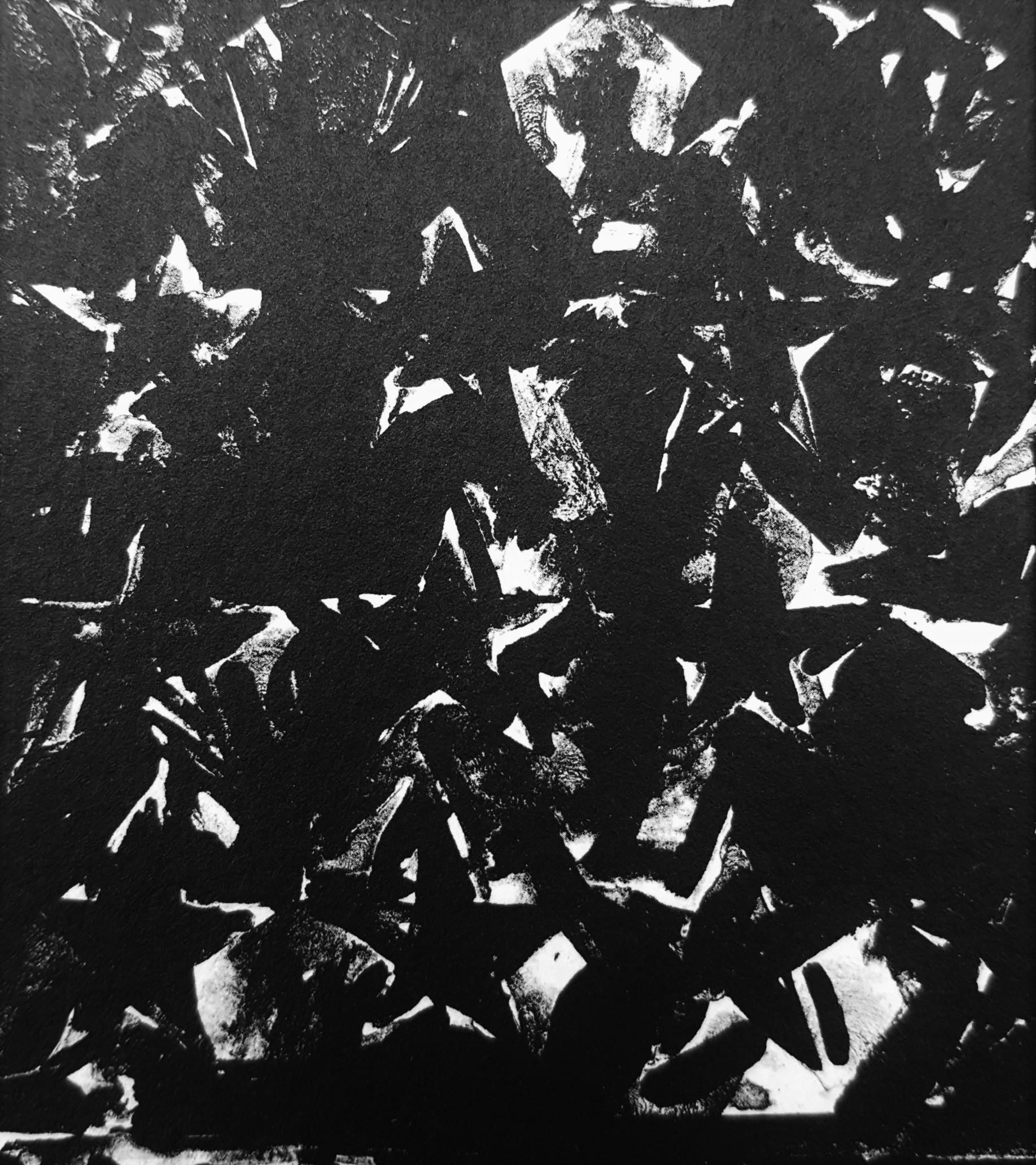 Flagge I /// Pop Art Jasper Johns Abstrakte Lithographie Schwarz Modern Amerikanisch ULAE im Angebot 8