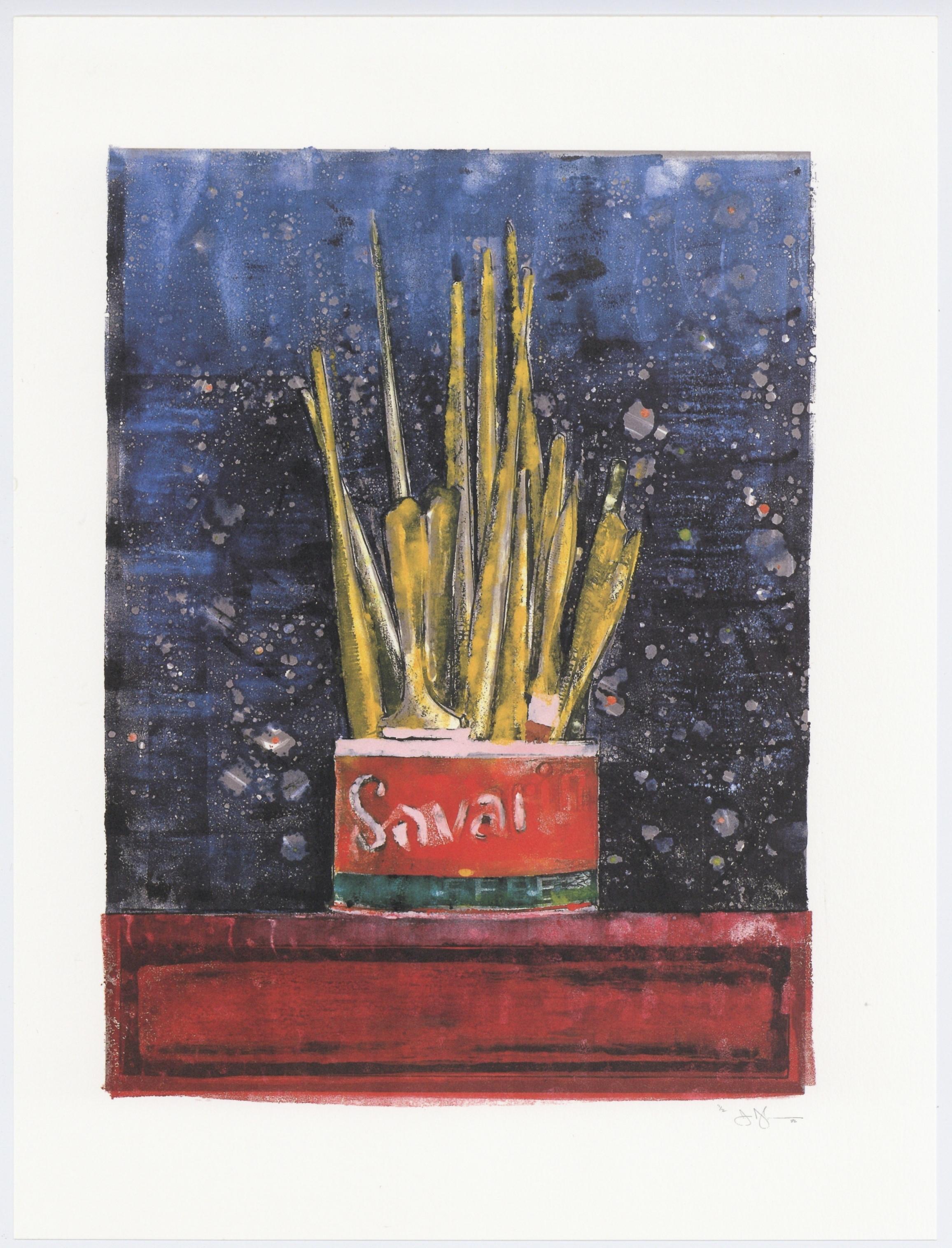 Savarin - Print by (After) Jasper Johns