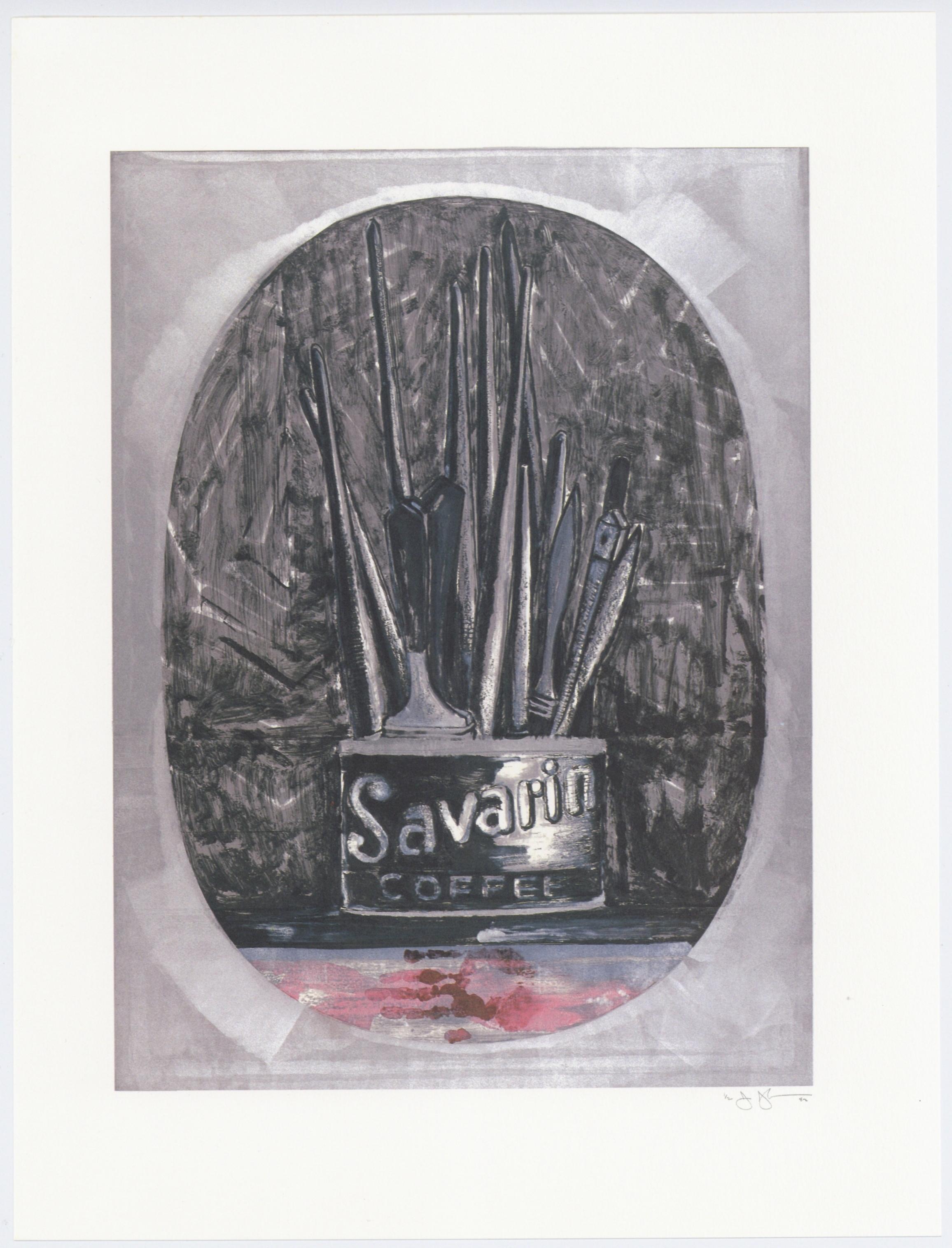 Savarin - Print by (After) Jasper Johns