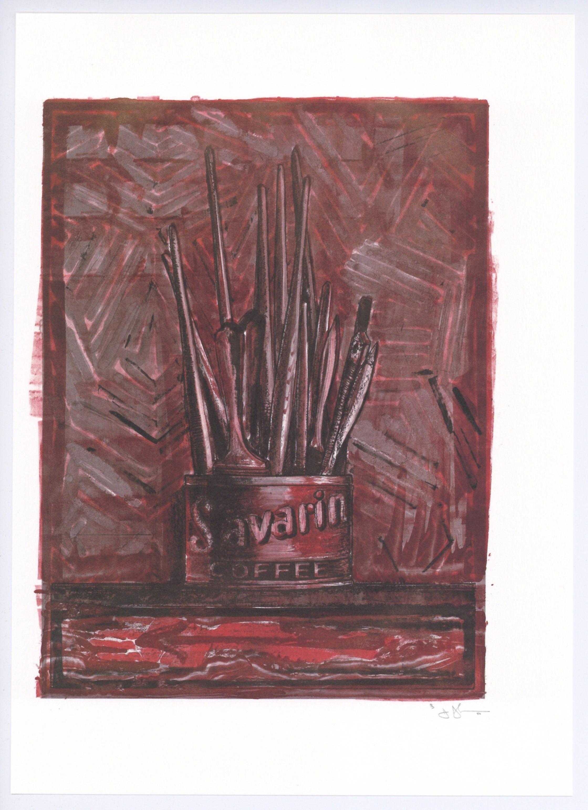 Savarin - Print by (After) Jasper Johns