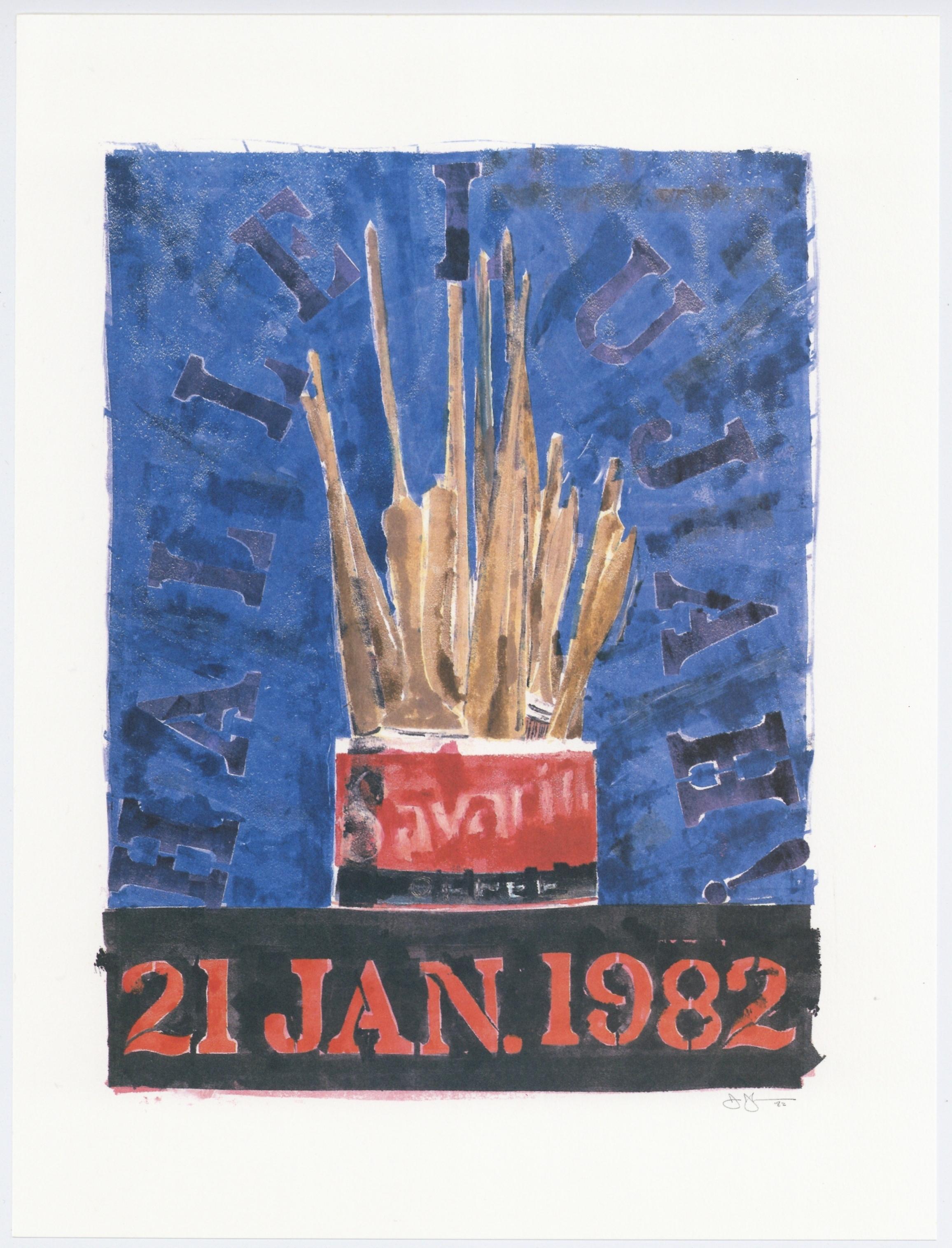 Savarin - Print by (After) Jasper Johns