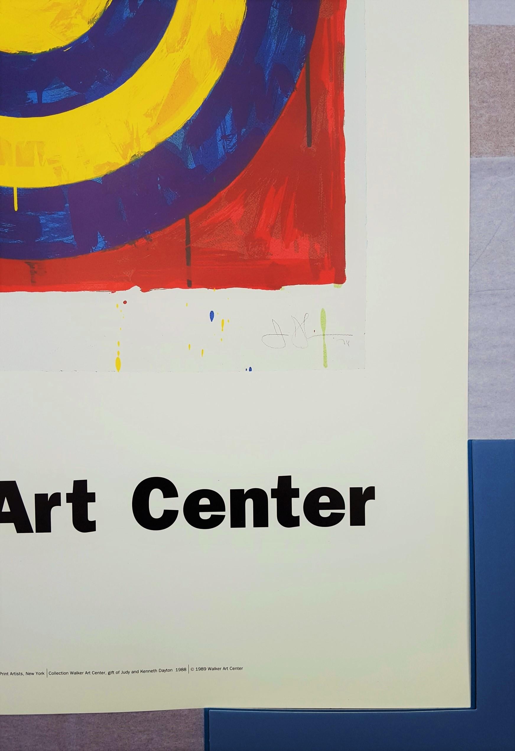Walker Art Center (Target 1974) - Pop Art Print by (After) Jasper Johns