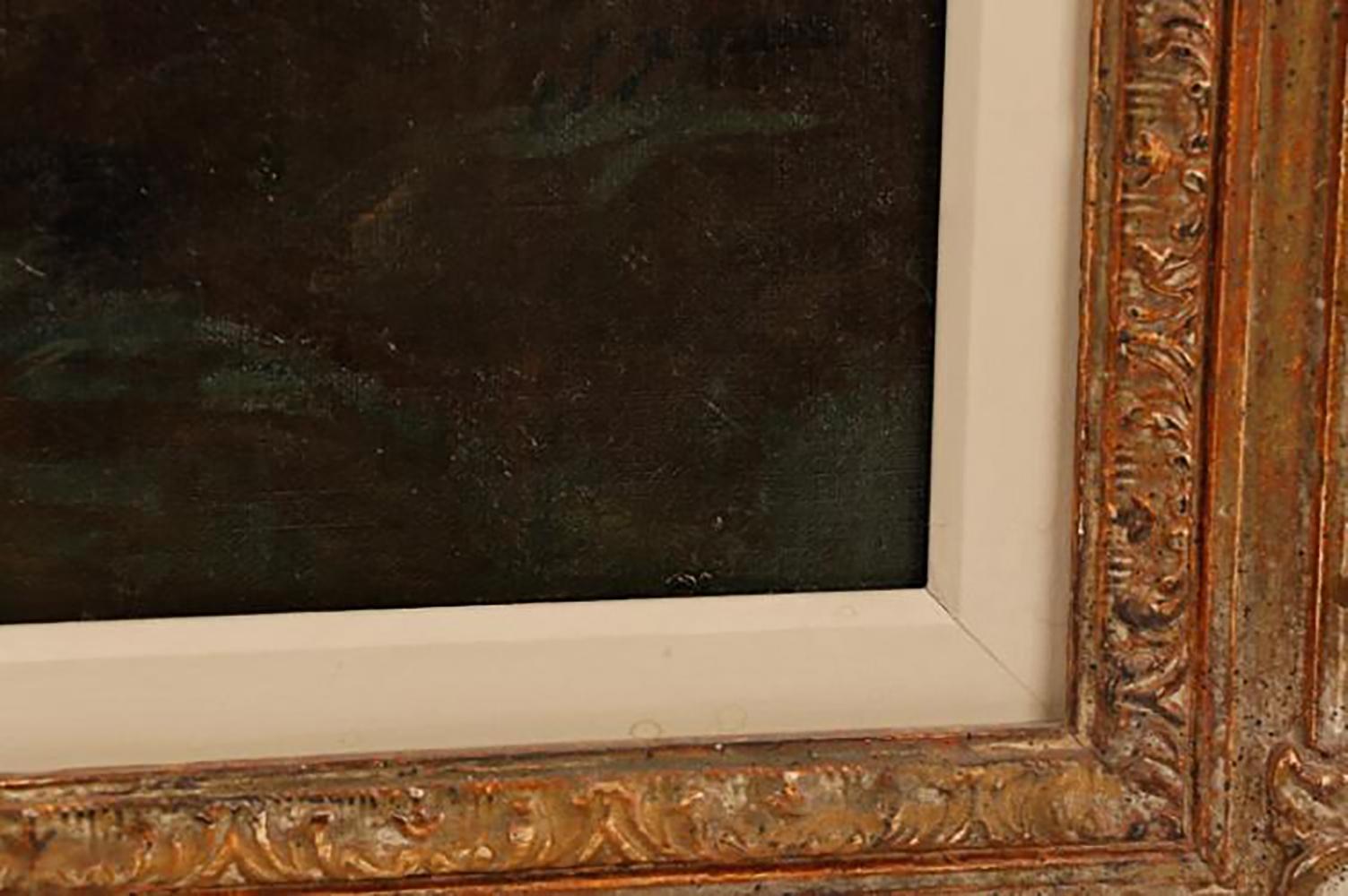 19. Jahrhundert:: mit dem Titel „Souvenir de Mortefontaine“:: nach Jean-Baptiste Camille Corot (Expressionismus), Painting, von (after) Jean-Baptiste-Camille Corot