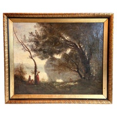 After Jean Baptiste Camille Corot, Souvenir de Mortefontaine, 19th Century
