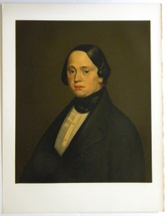 Lithographie « Portrait de M. Fournerie »