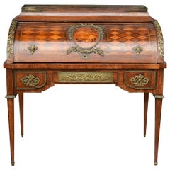 After Jean-Henri Riesener Louis XVI Cylindrical Secretary, Paris, 1880s