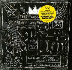 L'art d'un disque et d'une affiche de Basquiat Beat Bop (album art Basquiat) 