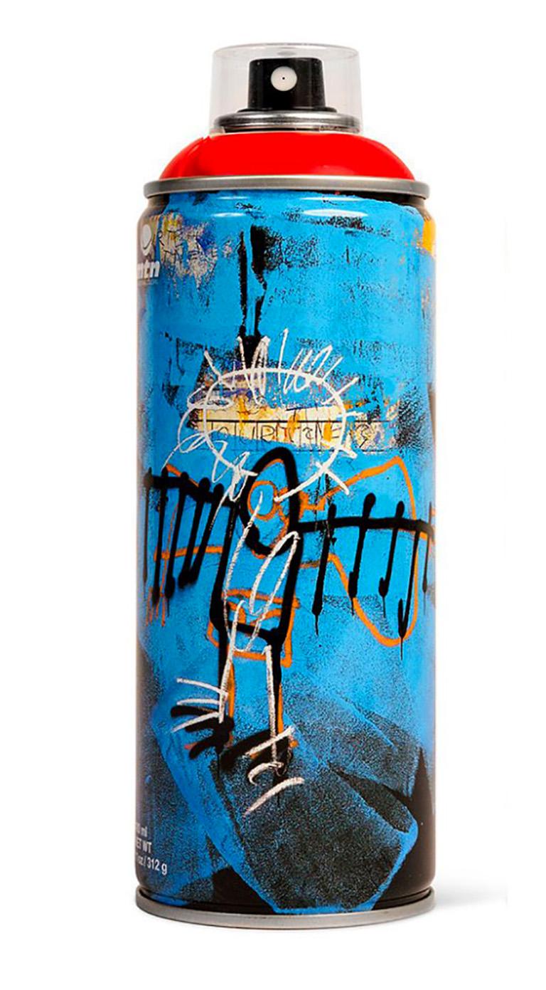 Basquiat Spray Paint Can 2017