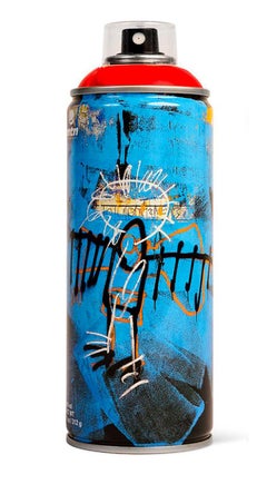 Limited edition Basquiat spray paint can (set of 2)