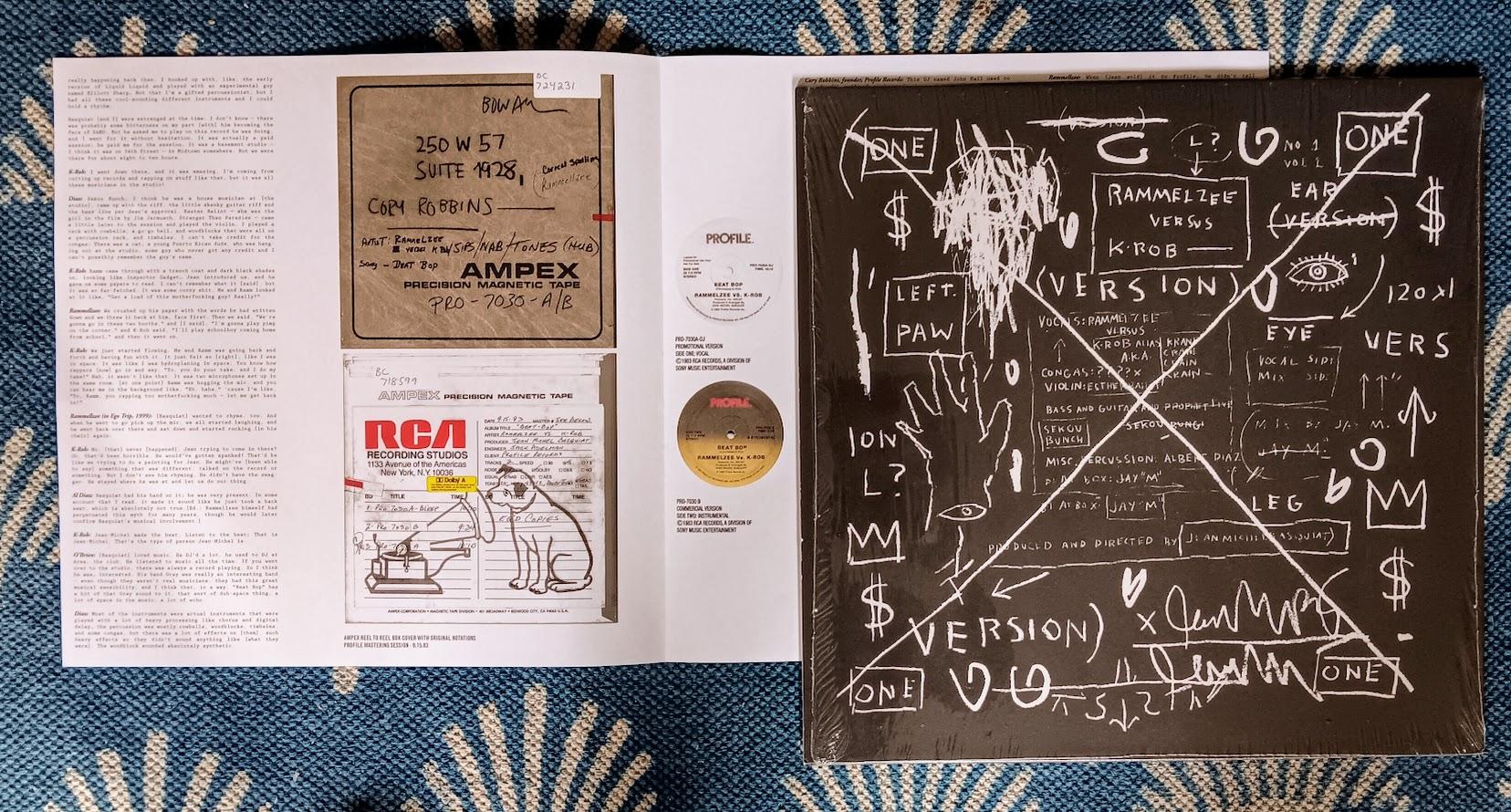 Rammelzee & Jean Michel Basquiat 