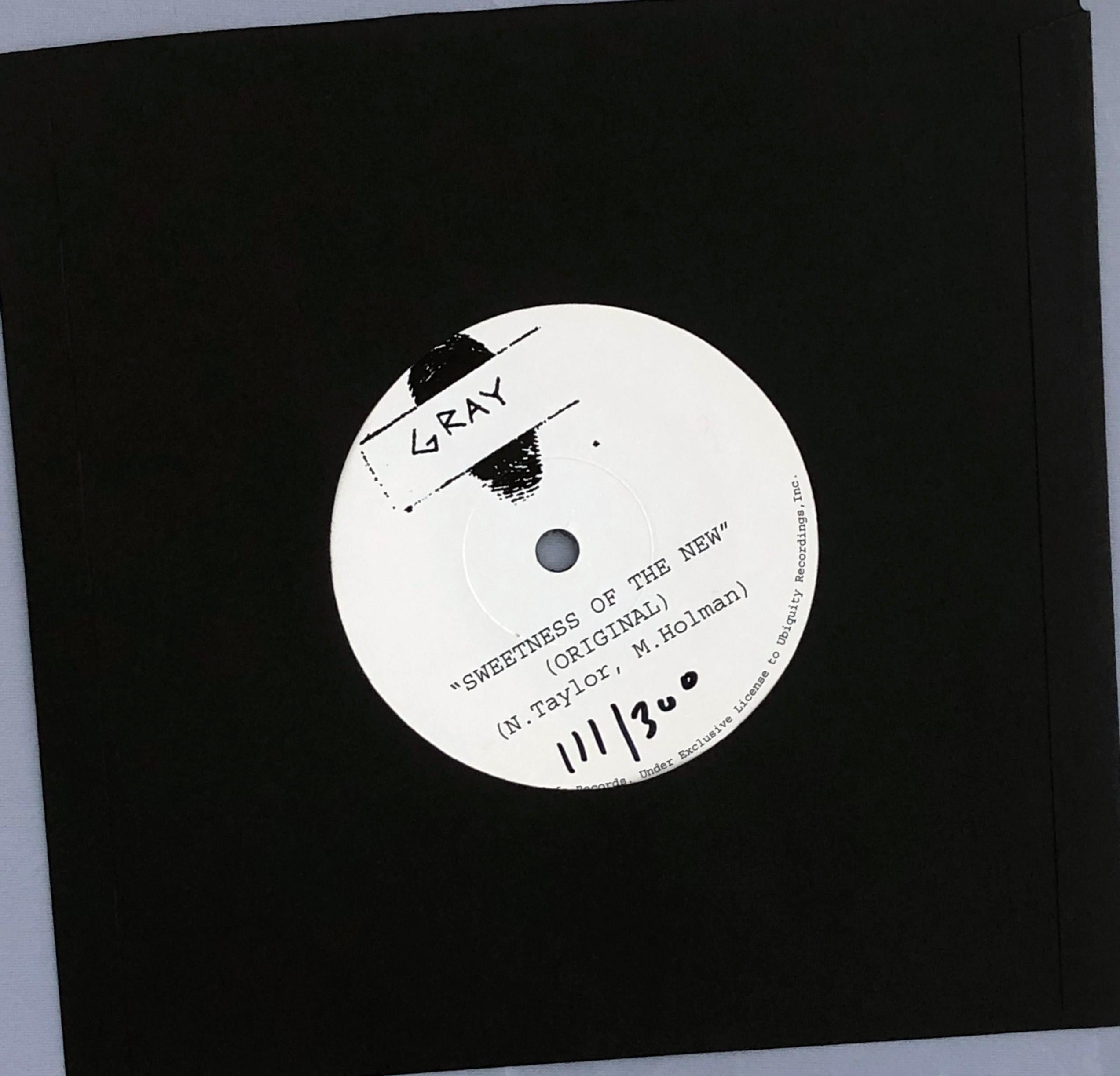 Basquiat Gris Edición limitada Disco de vinilo y póster en venta 1