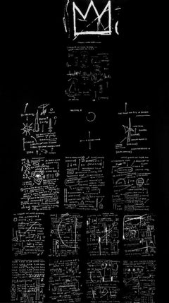 After Jean-Michel Basquiat - Lithography - Tuxedo, 1983