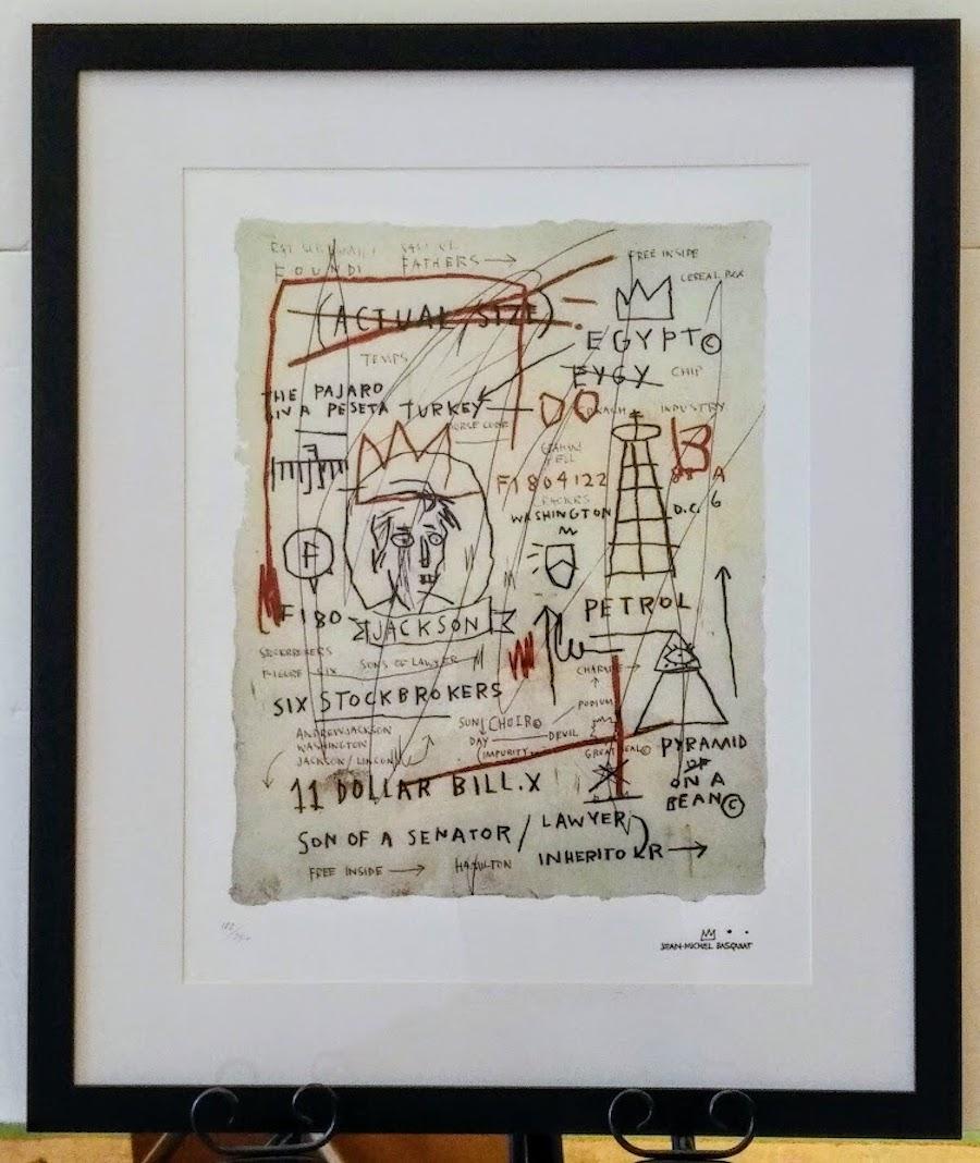 After Jean-Michel Basquiat - Lithography - Untitled (Jackson),  1982 - Print by after Jean-Michel Basquiat
