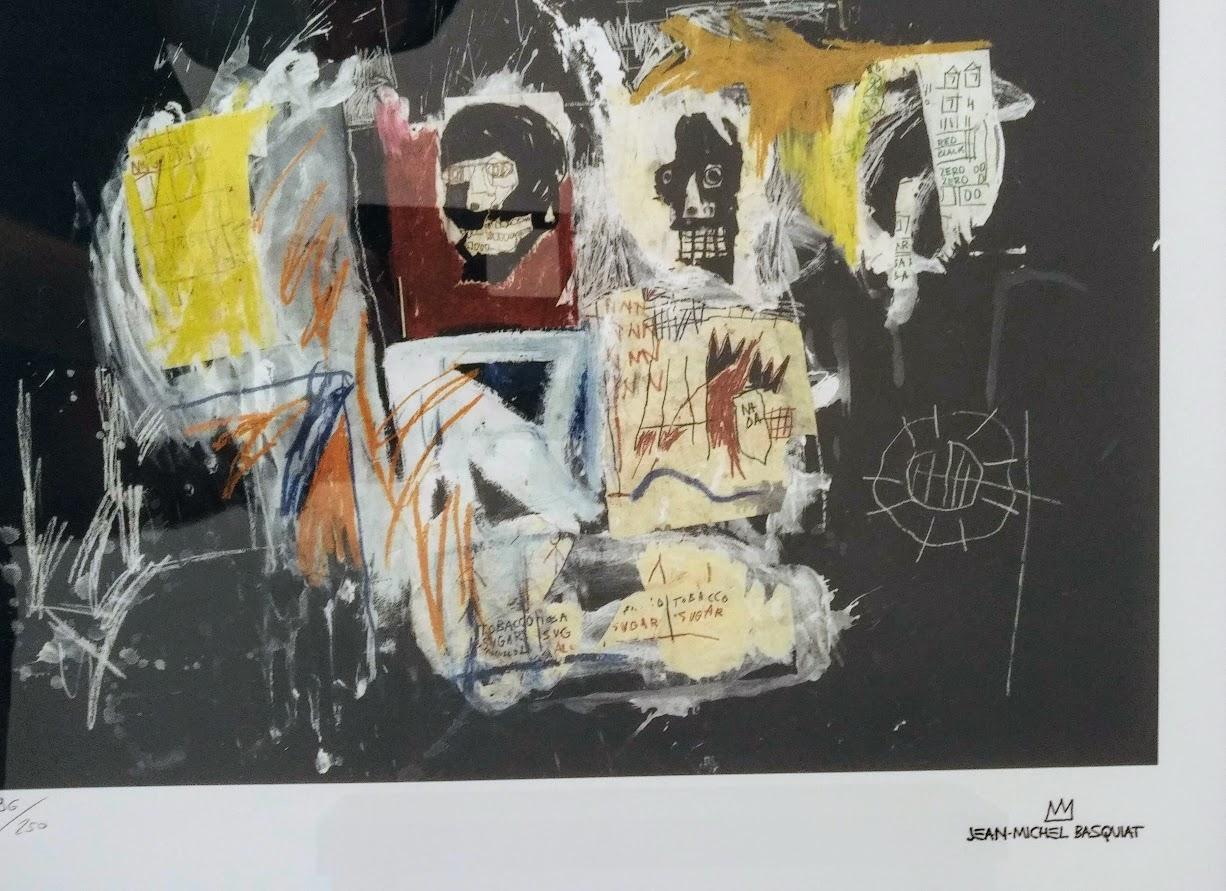 After Jean-Michel Basquiat - Lithography - Untitled (Skulls), 1981 - Print by after Jean-Michel Basquiat