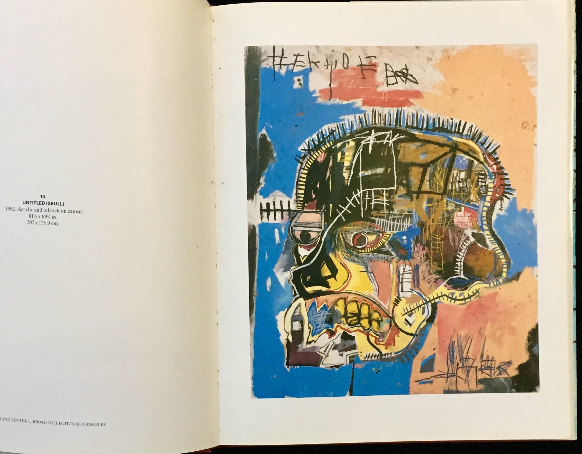 Basquiat at Vrej Baghoomian (exhibition catalog)  - Blue Figurative Print by after Jean-Michel Basquiat