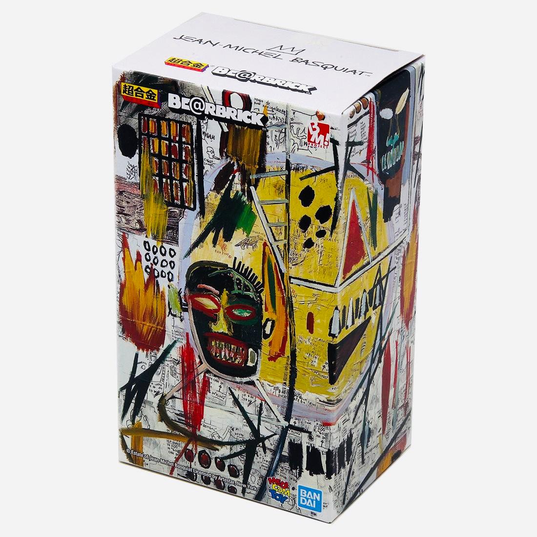 after Jean-Michel Basquiat Figurative Sculpture - Basquiat Bearbrick 200% Companion (Basquiat BE@RBRICK)