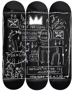 Basquiat Beat Bop Skateboard Decks (set of 3)