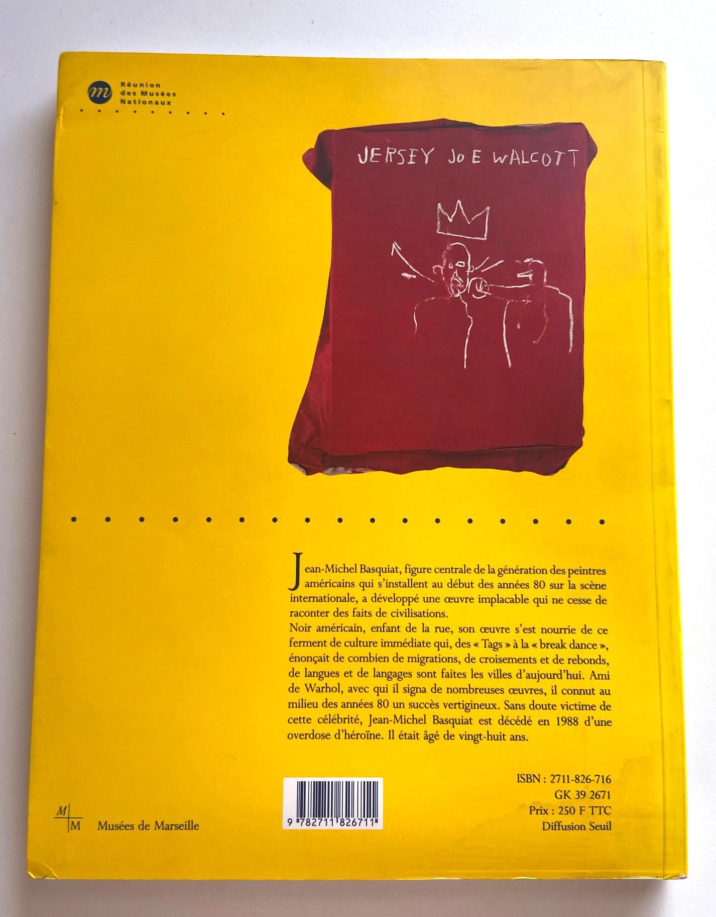Basquiat Marseille exhibition catalog 1992 1
