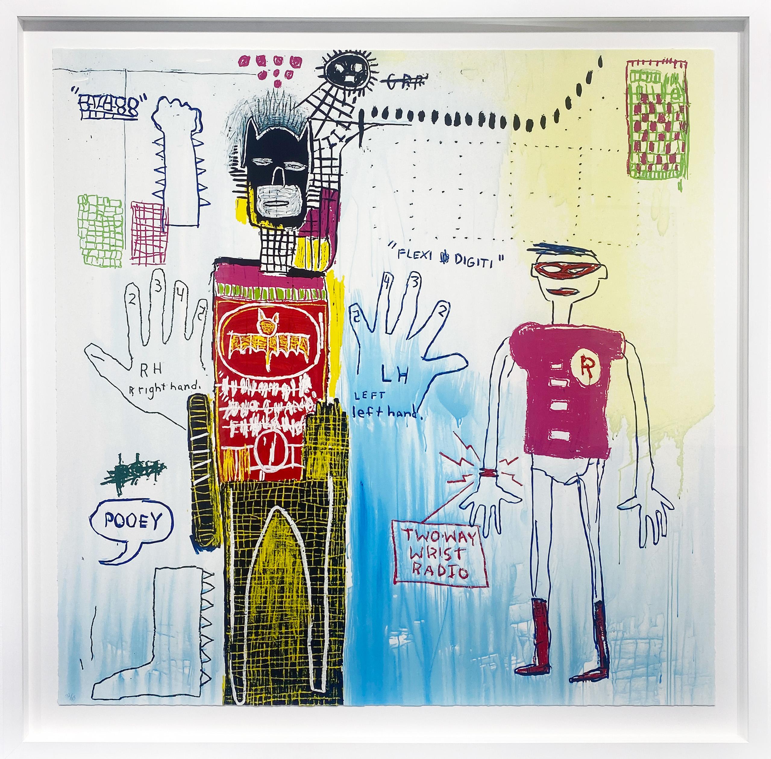 Basquiat "Piano Lesson" Screenprint