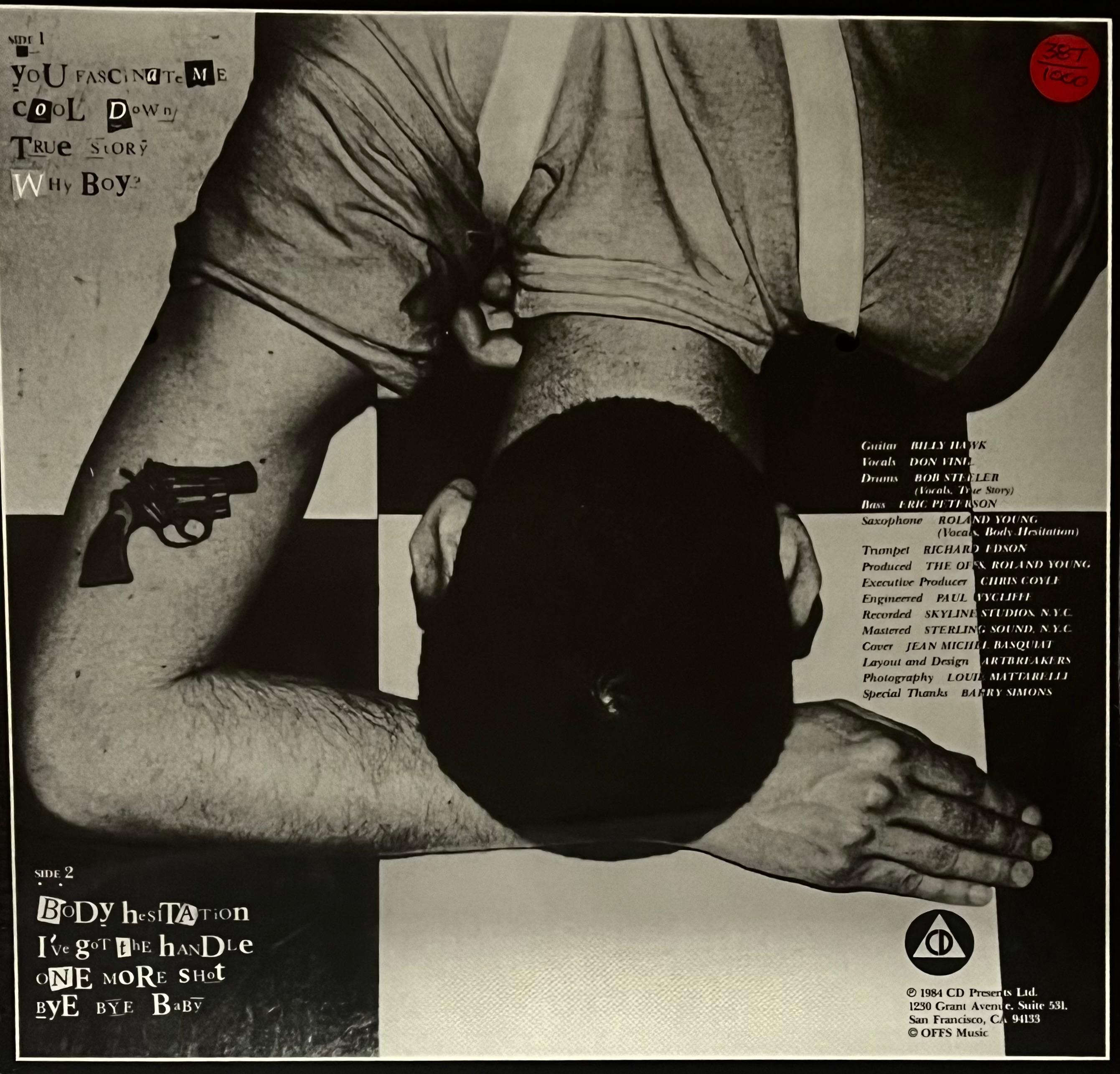 Basquiat Record Art (Basquiat The Offs Basquiat Beat Bop)  For Sale 4