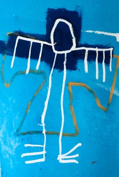 Basquiat Skateboard Deck (basquiat angel skateboard)