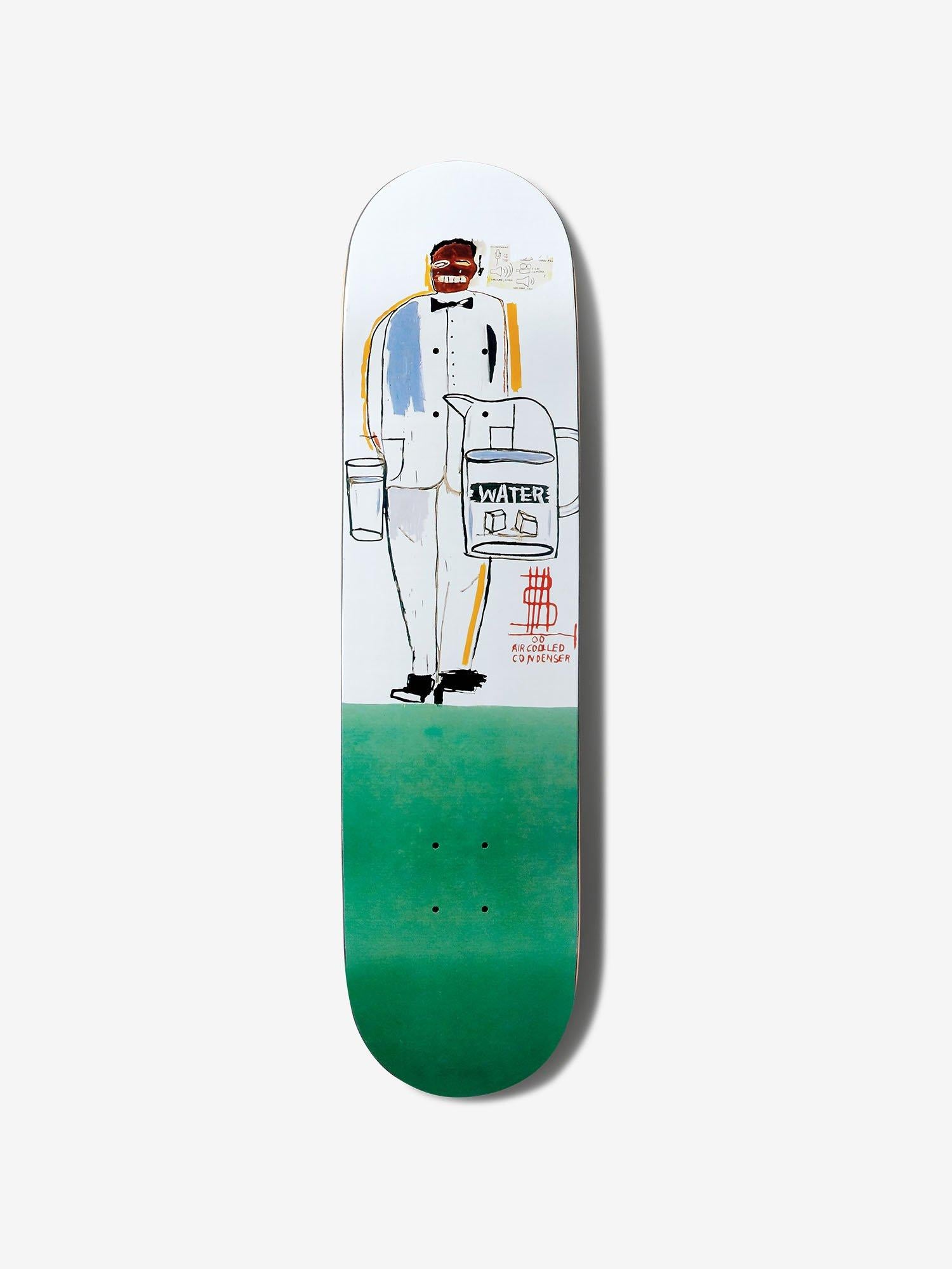 Basquiat Skateboard Deck (Basquiat skate deck)  - Pop Art Sculpture by after Jean-Michel Basquiat